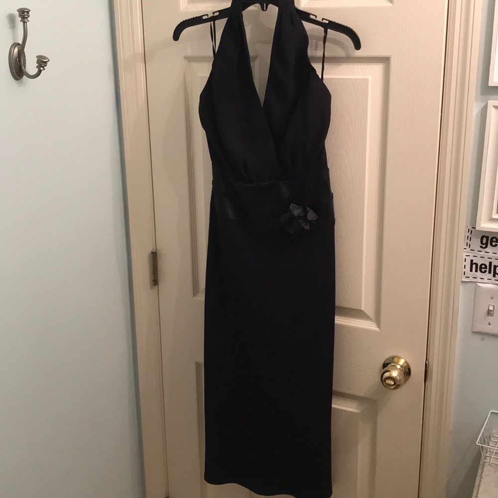 Limited Black halter dress, size 8